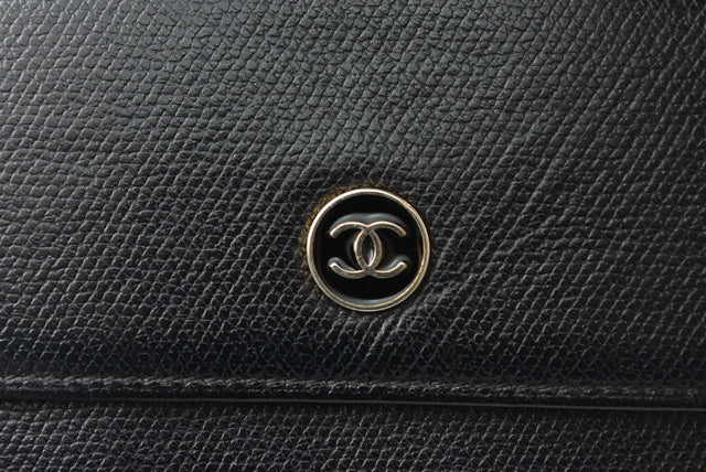 Chanel Leather Bifold Wallet A20902