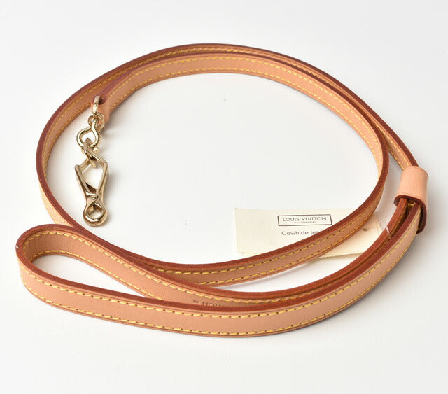 Louis Vuitton Leather Dog Lead Baxter MM M58051