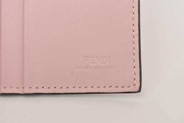 Fendi Soft Leather Bifold Wallet 8M0387 in Pristine Condition