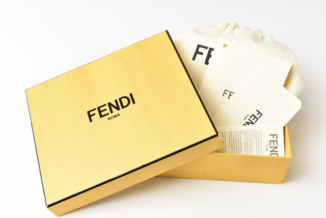 Fendi Soft Leather Bifold Wallet 8M0387 in Pristine Condition