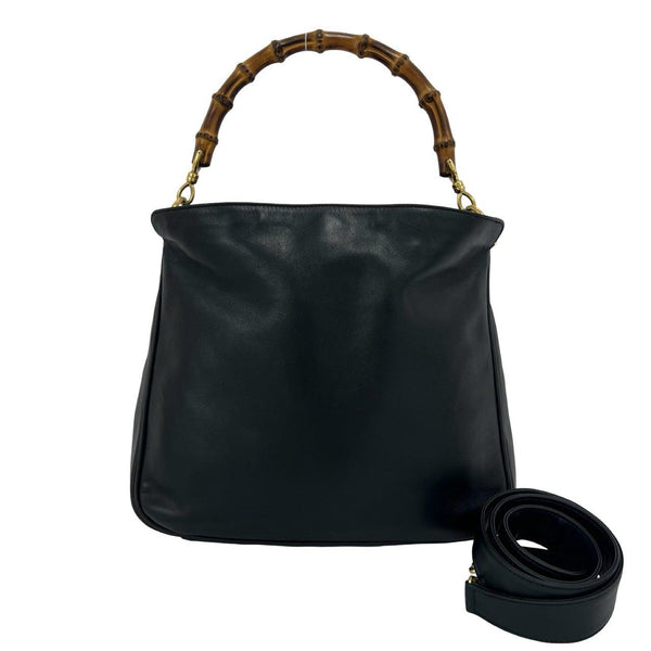 Gucci Bamboo Leather 2way Handbag