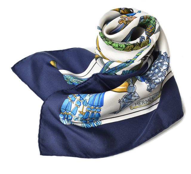 Hermes Silk Scarf Carré 90 Pasementerie