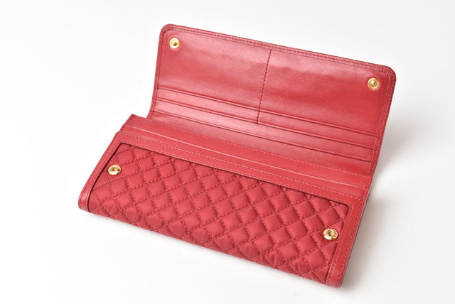 Prada Nylon Quilted Long Wallet 1M1132