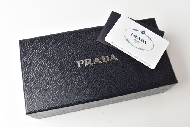 Prada Nylon Quilted Long Wallet 1M1132