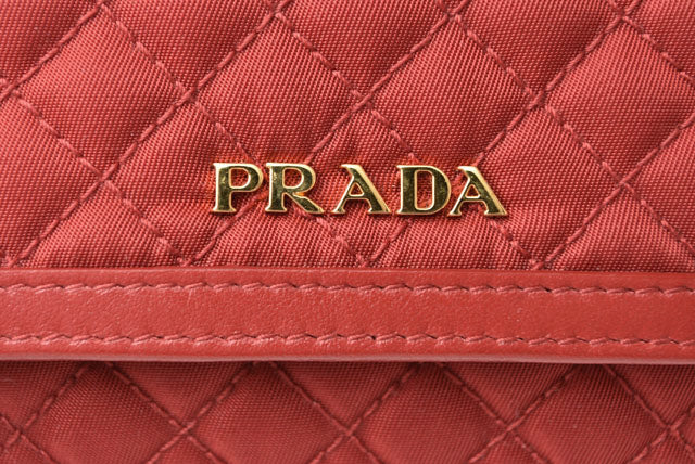 Prada Nylon Quilted Long Wallet 1M1132