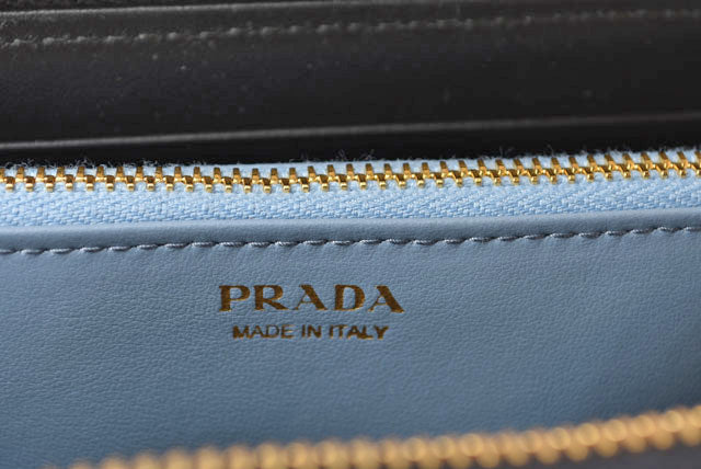 Prada Calf Leather Long Wallet 1ML506