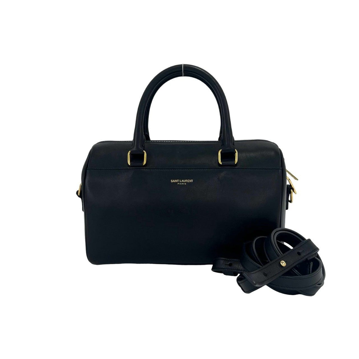 Saint Laurent Paris Baby Cabas Leather 2way Bag
