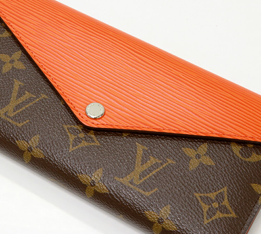 Louis Vuitton Epi Trifold Long Wallet Monogram