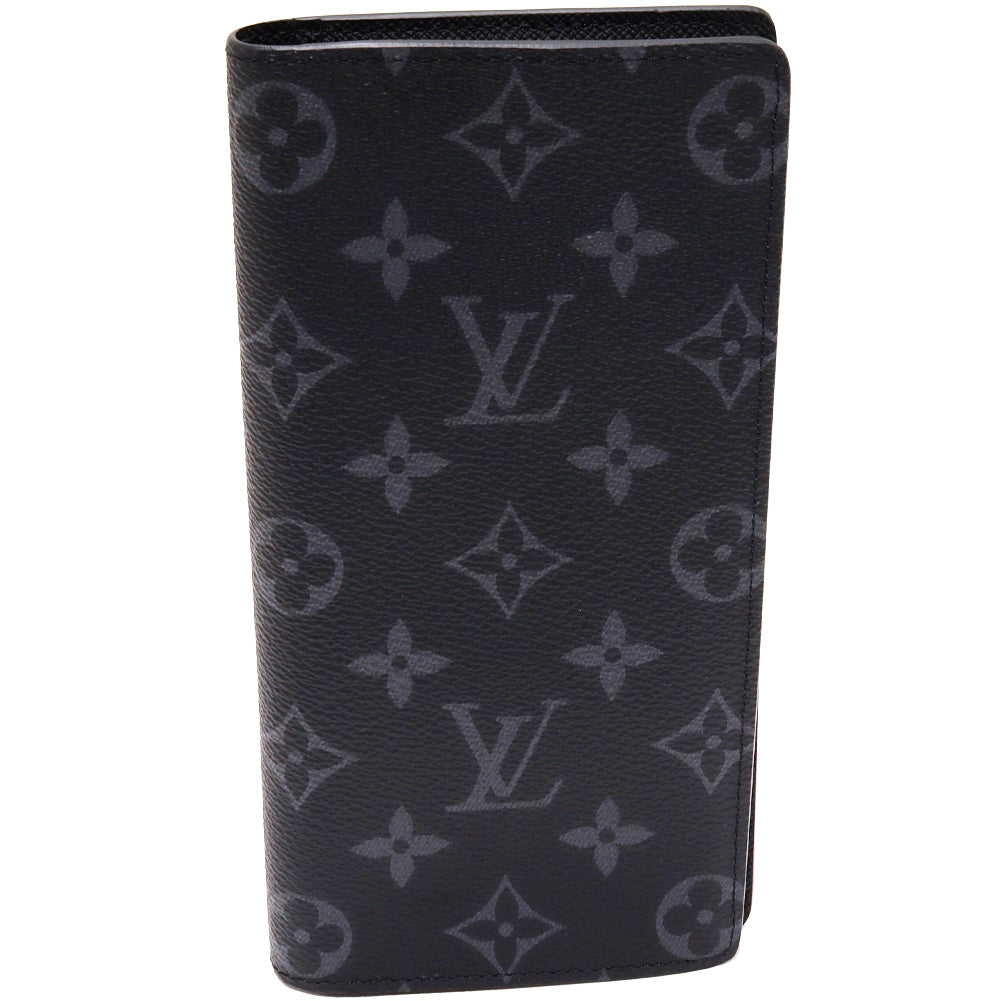 Louis Vuitton Monogram Canvas Portefeuille Brazza Long Wallet M61697 in Pristine Condition