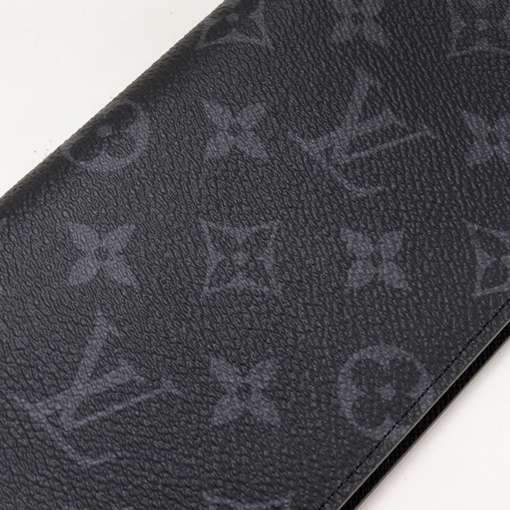 Louis Vuitton Monogram Canvas Portefeuille Brazza Long Wallet M61697 in Pristine Condition