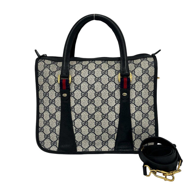 Gucci Leather 2way Handbag Shoulder Bag