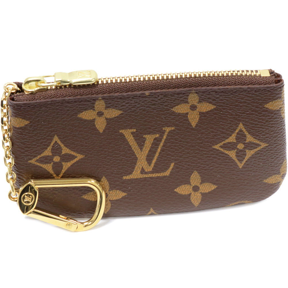 Louis Vuitton Monogram Canvas Pochette Cle Key Holder M62650 in Pristine Condition