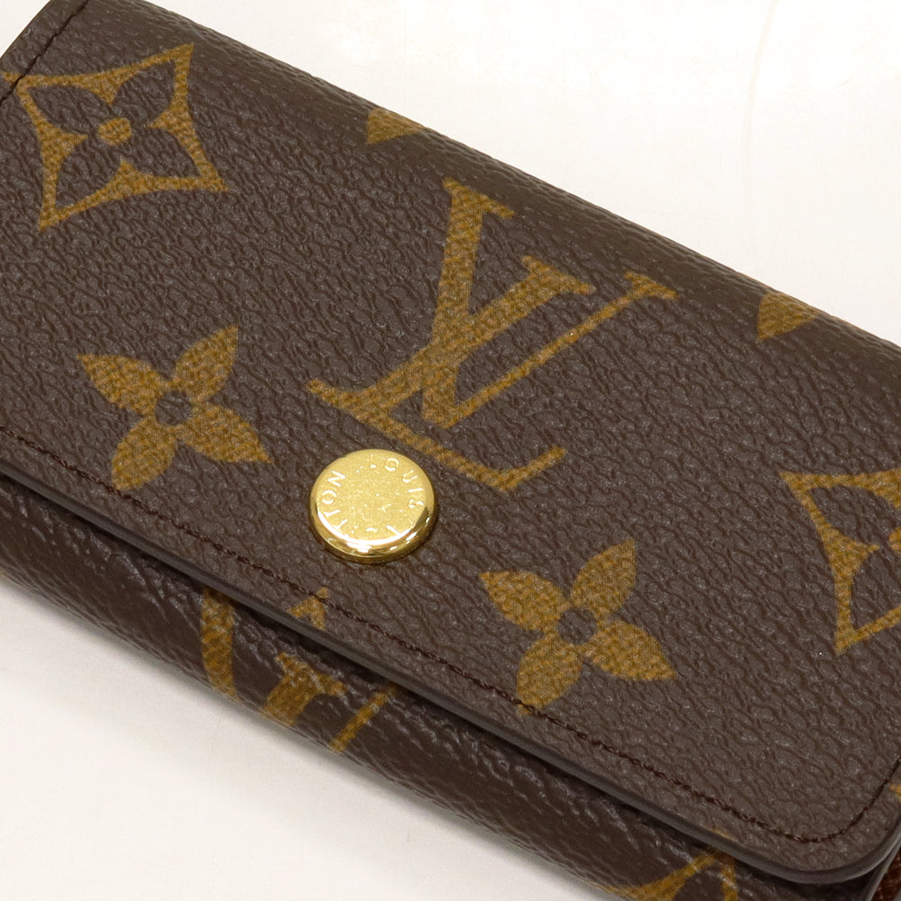 Louis Vuitton Monogram 4 Key Holder M69517 in Pristine Condition