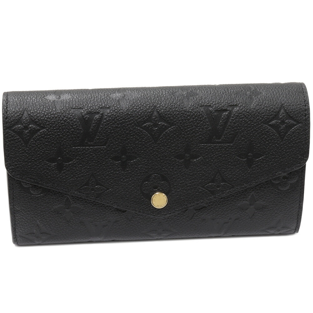 Louis Vuitton Monogram Empreinte Zip Wallet Noir