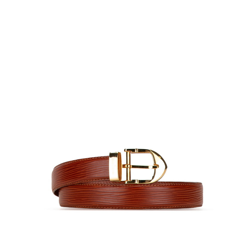 Louis Vuitton Leather Classic Belt R15003 in Great Condition