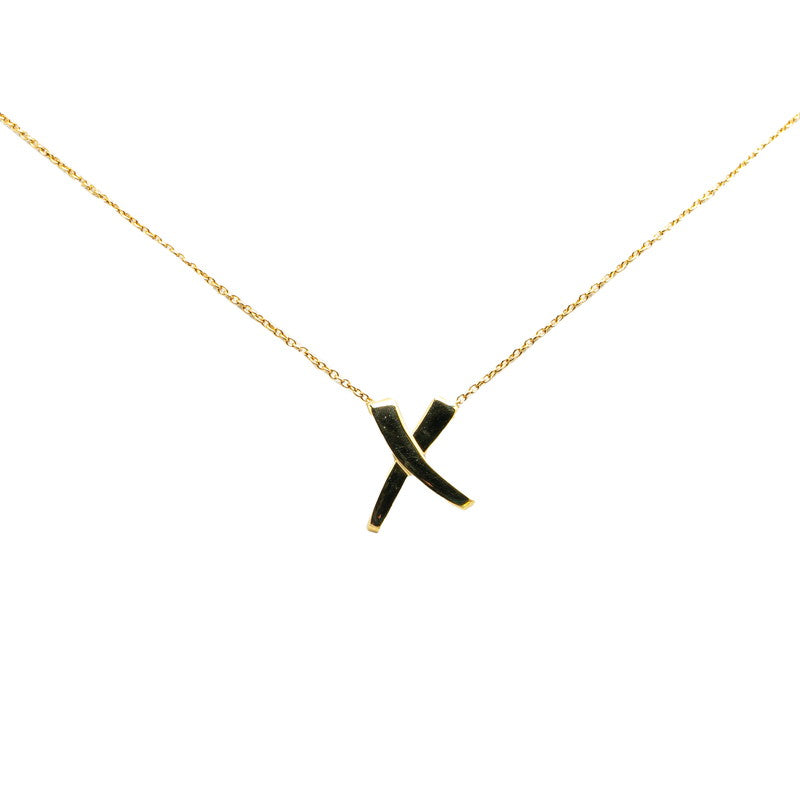 Tiffany & Co Paloma Picasso Kiss Cross Necklace