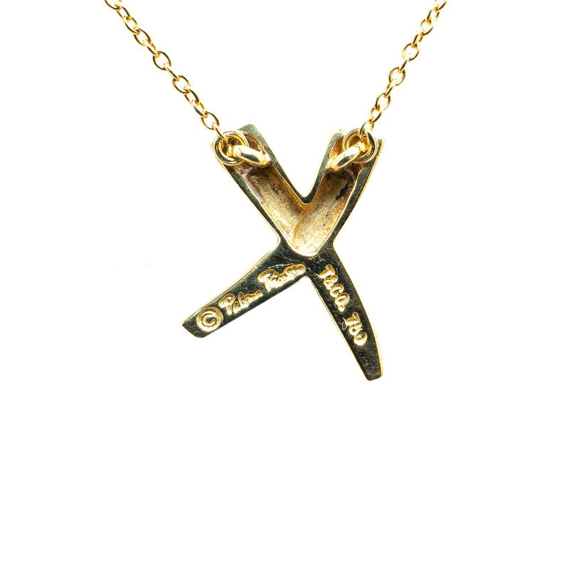 Tiffany & Co Paloma Picasso Kiss Cross Necklace