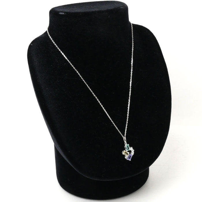 Mikimoto K18WG Diamond Necklace