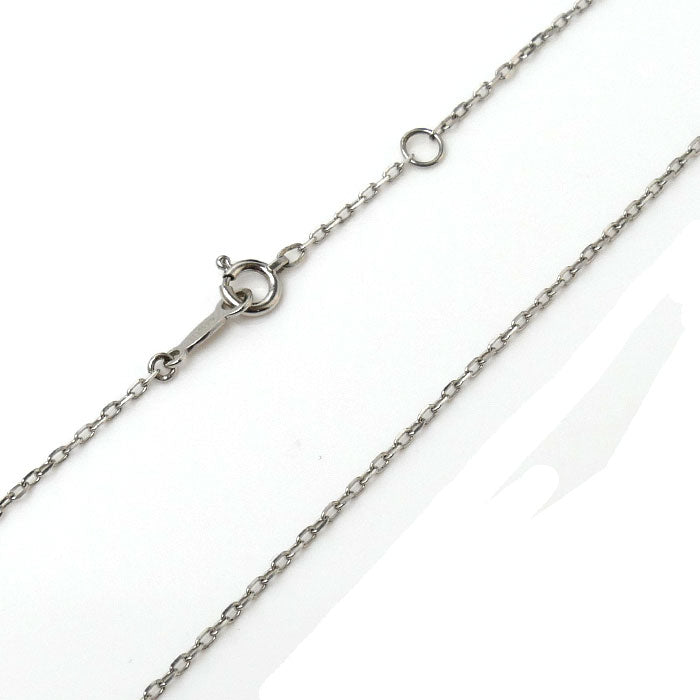 Mikimoto K18WG Diamond Pearl Necklace