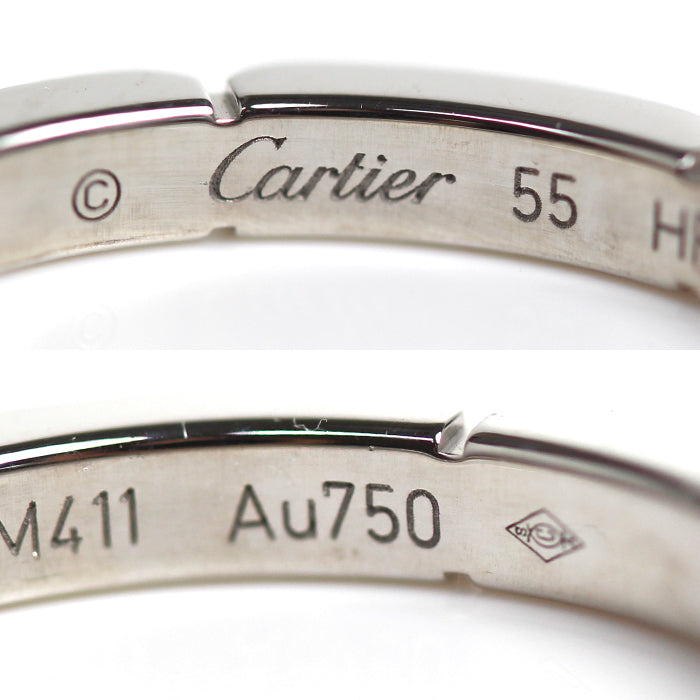 Cartier K18WG White Gold Panthere Ring B4083555