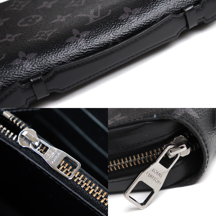 Louis Vuitton Monogram Eclipse Zippy XL Wallet M61698