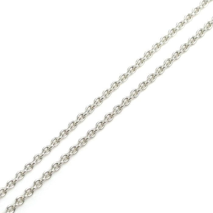 Tiffany & Co Silver 925 Drop Circle Necklace