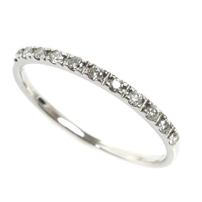 Vendome Aoyama Pt950 Platinum Diamond Half Eternity Ring