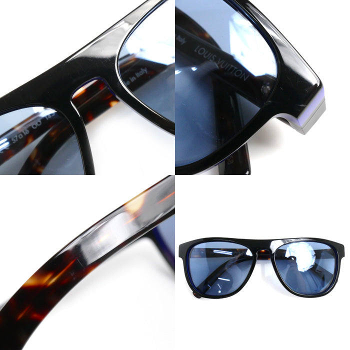 Louis Vuitton Oliver Sunglasses Blue Black Brown