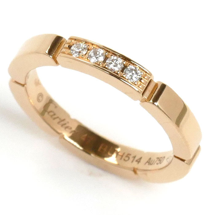 Cartier Pink Gold Diamond Ring B4080547