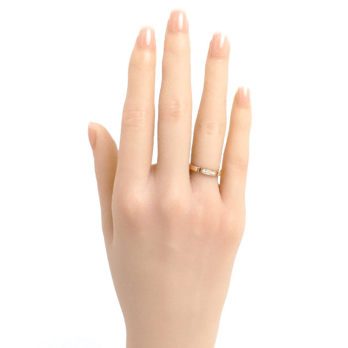 Cartier Pink Gold Diamond Ring B4080547