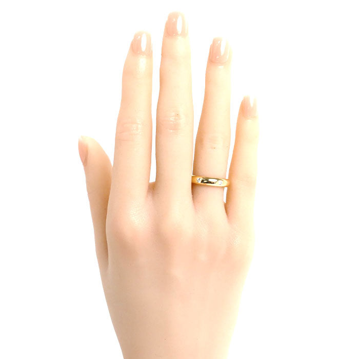 Cartier Yellow Gold Diamond Ring 6P Stella