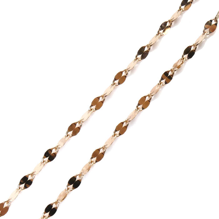 K18PG Pink Gold Diamond Necklace