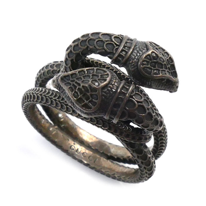 Gucci Silver 925 Garden Snake Ring