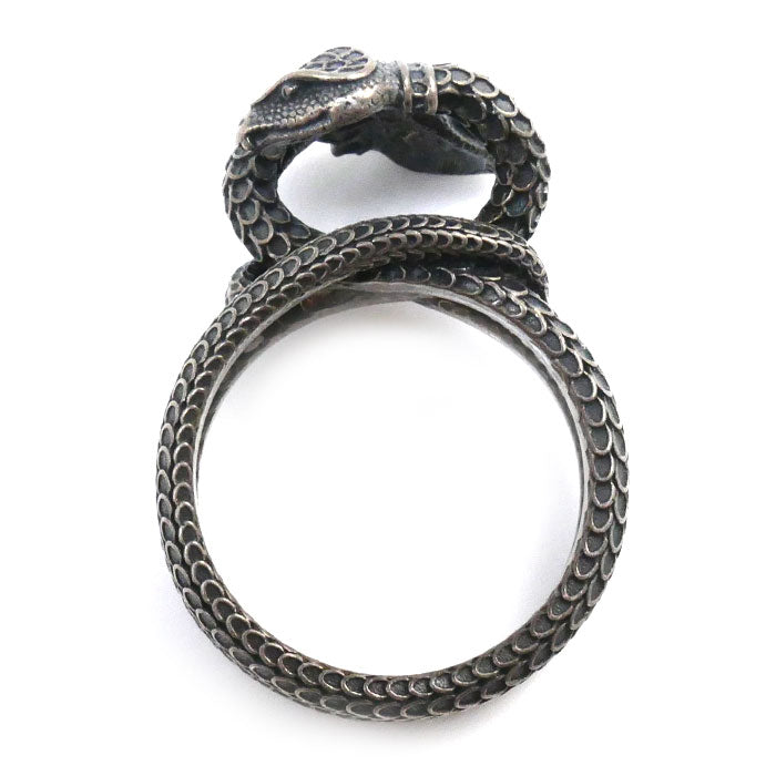 Gucci Silver 925 Garden Snake Ring