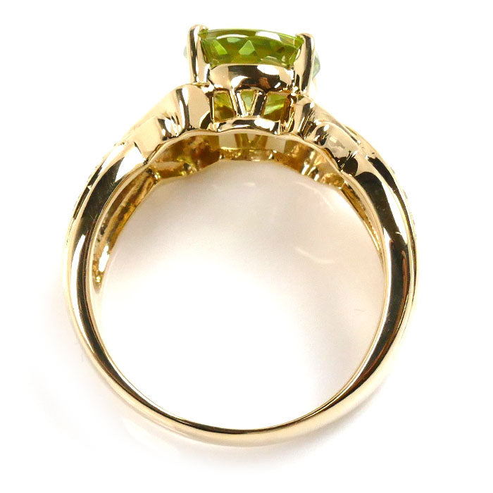 TASAKI K18YG Yellow Gold Ring Sphene Diamond