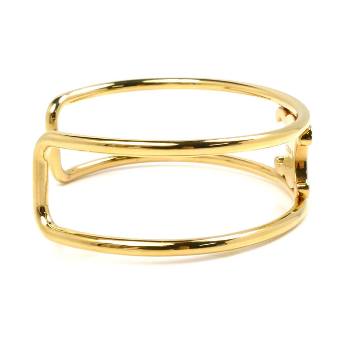 Celine Metal Maillon Triomphe Cuff Bangle