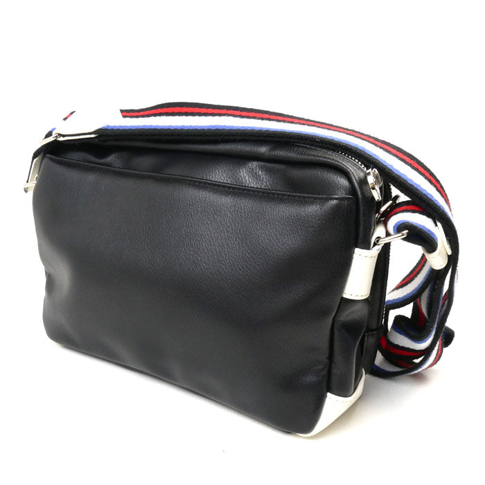 CASTELBAJAC Lauren Shoulder Bag Black White