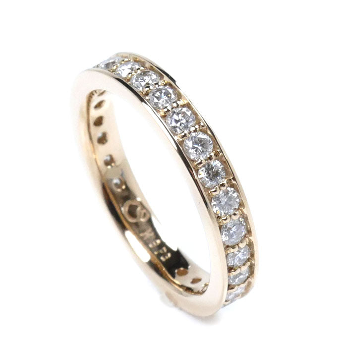 K18PG Pink Gold Diamond Eternity Ring