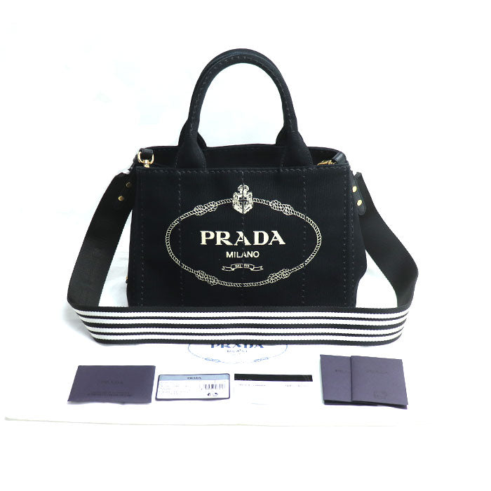 Prada Canapa Mini 2Way Shoulder Bag 1BG439