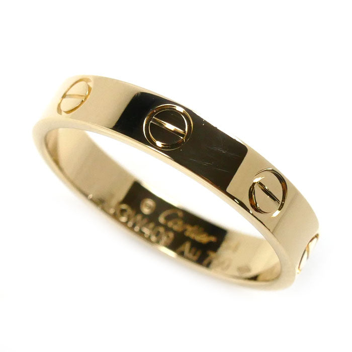 Cartier Yellow Gold Mini Love Ring B4085054