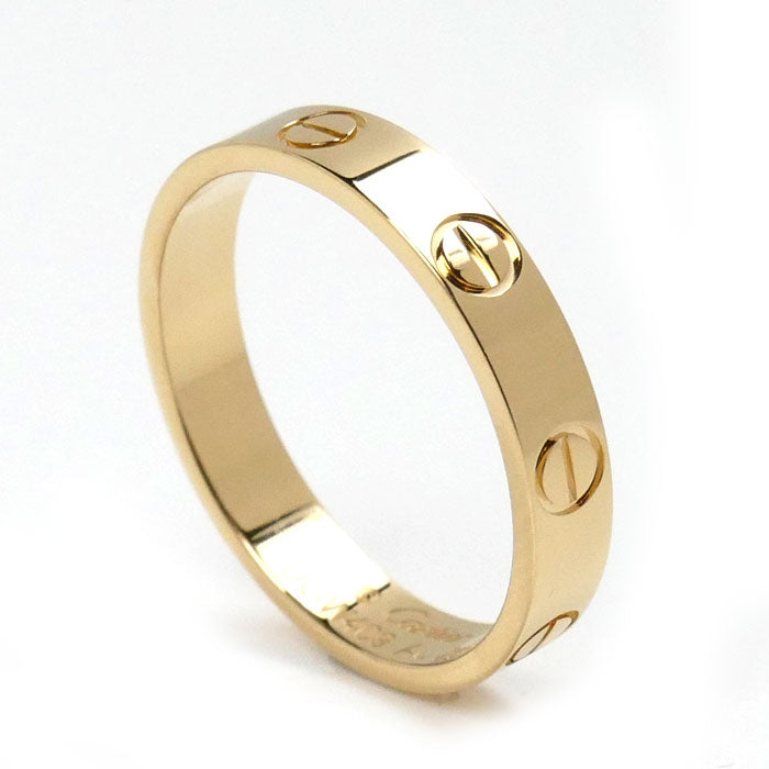 Cartier Yellow Gold Mini Love Ring B4085054