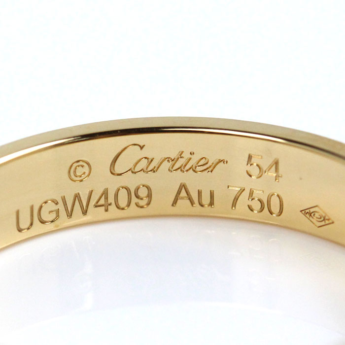 Cartier Yellow Gold Mini Love Ring B4085054