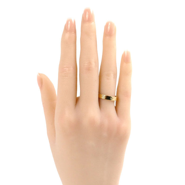 Cartier Yellow Gold Mini Love Ring B4085054