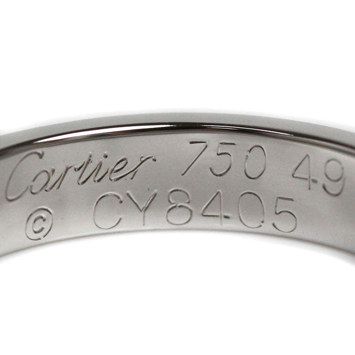 Cartier K18WG White Gold Mini Love Ring B4085149