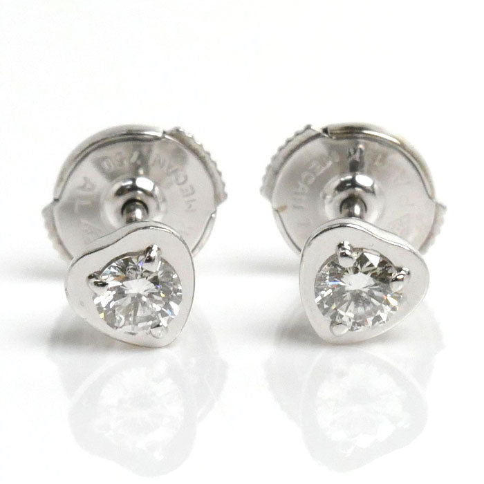 Cartier White Gold Diamond Earrings