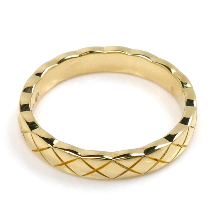 Chanel K18YG Yellow Gold Coco Crush Mini Ring