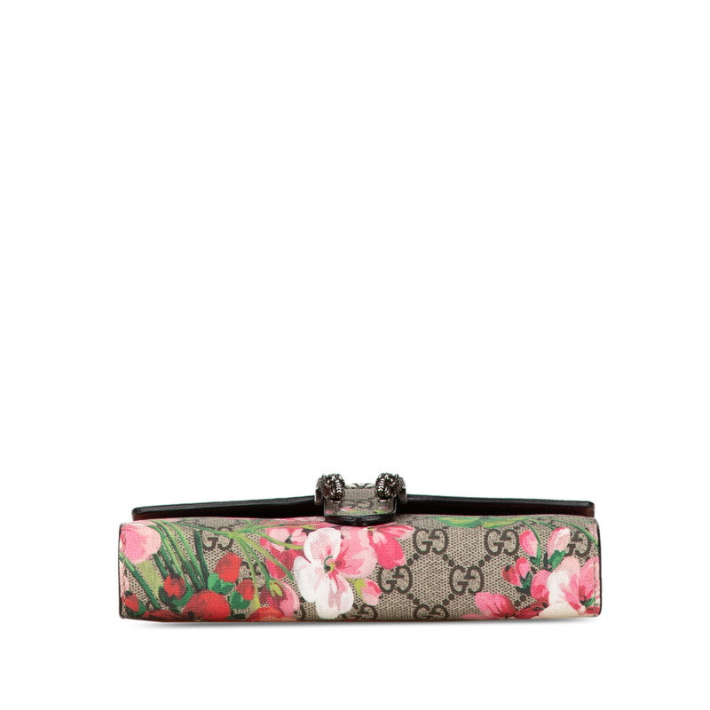 Gucci GG Blooms Dionysus Chain Shoulder Bag Wallet