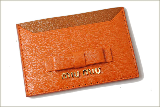 Miu Miu Goat Leather Card Case 5MC208