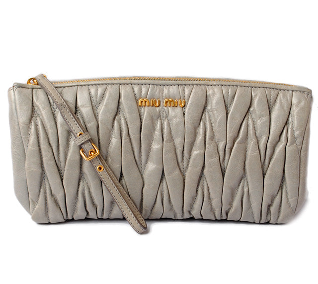 Miu Miu Matelassé Clutch Bag Pouch 5N1455