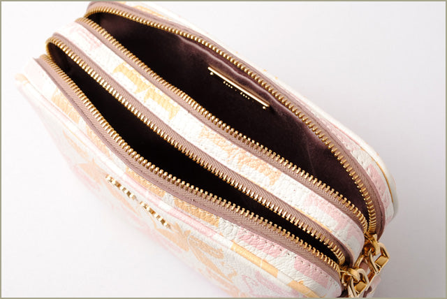 Miu Miu MADRAS CAT Light Pink 2way Shoulder/Clutch Bag